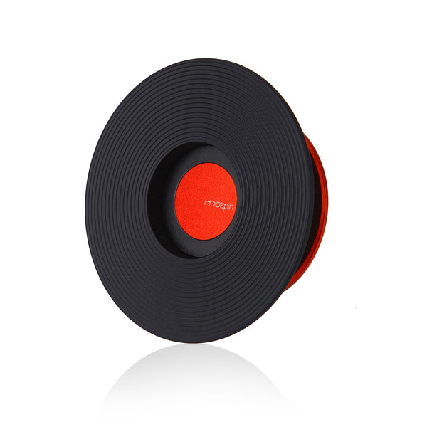 Holospin Black Red Dot